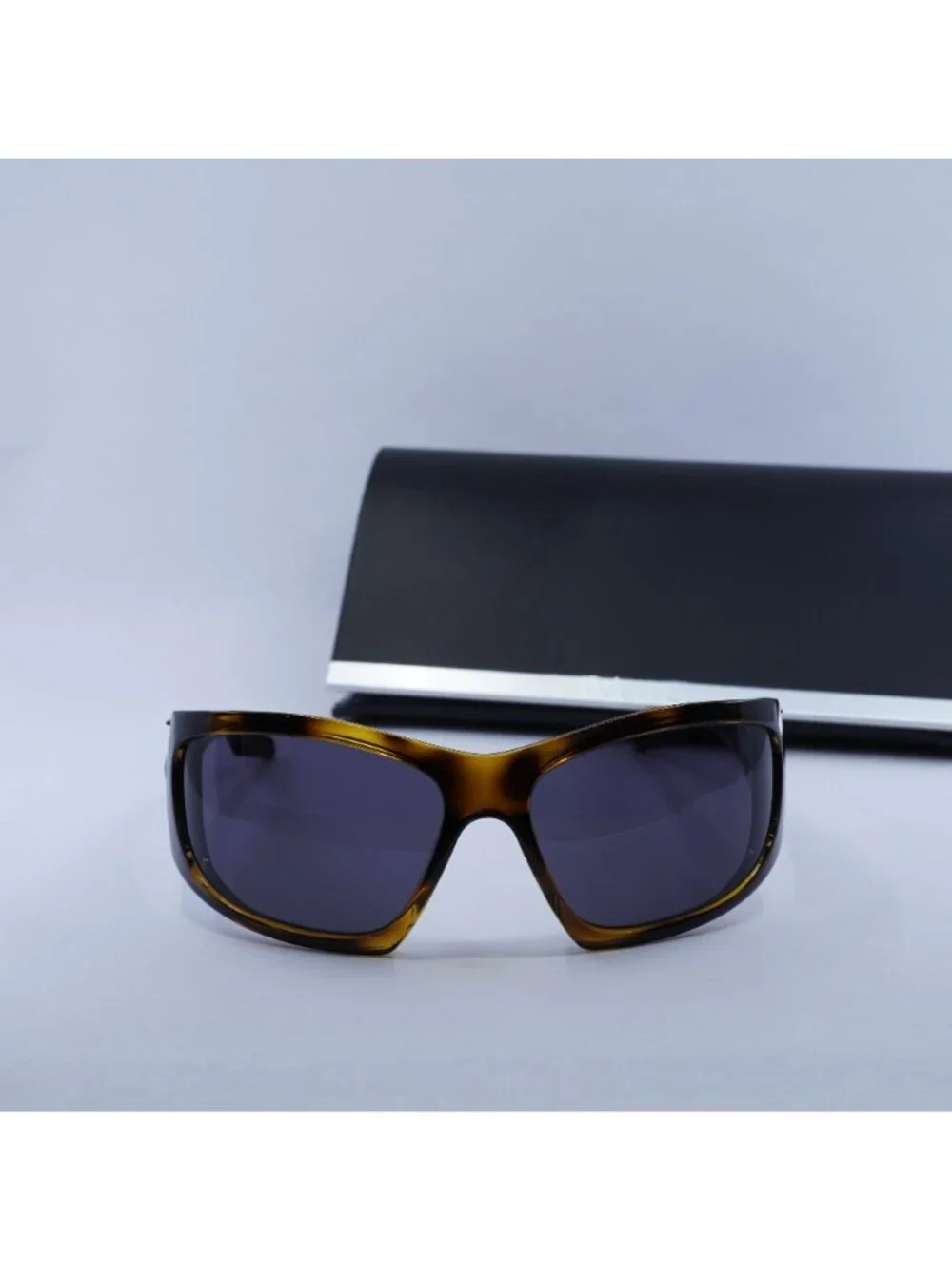 Givenchy GV40051I 56A Shield Sunglasses - Havana / Grey with Mirror